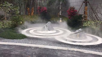 房地產(chǎn)售樓部人工湖景觀(guān)霧噴冷霧系統(tǒng)工程與綠化工程 營(yíng)造詩(shī)意棲居的營(yíng)銷(xiāo)利器